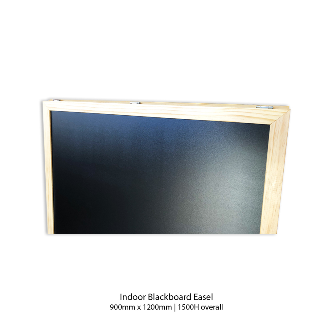 INDOOR SANDWICH BLACKBOARD | Non-magnetic | 900W x 1200H | 1500H o/all image 3